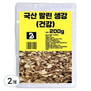 비니플랑센 국산 말린 생강 건강, 200g, 2개 수입세척생강 비니플랑센 국산 말린 생강 건강, 200g, 2개 수입세척생강