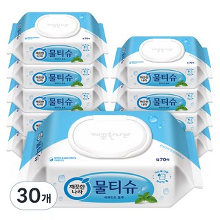 깨끗한나라 물티슈 캡형