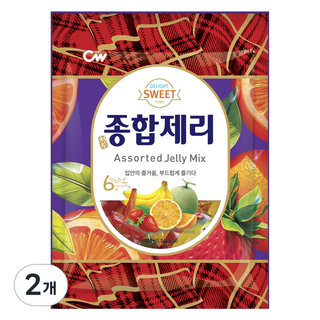 청우식품 종합제리, 420g, 2개