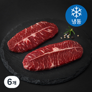 갓성비 소고기 특수부위 부채살 구이용 (냉동), 6개, 150g