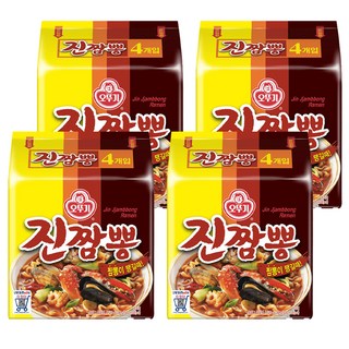 오뚜기 진짬뽕 130g, 16개 대표 이미지 - 짬뽕라면 추천