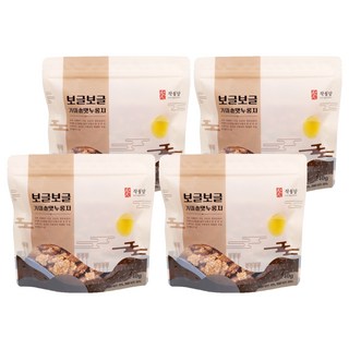 작월담 보글보글 끓여먹는 가마솥 맛 누룽지, 240g, 4개