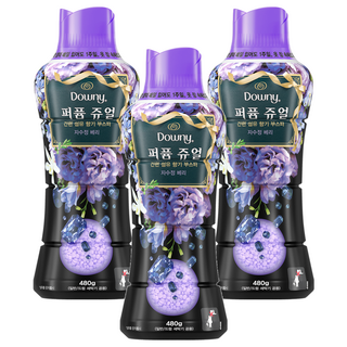 다우니 퍼퓸 쥬얼 자수정 베리 향기 부스터, 480g, 3개