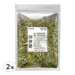 자연초 건조 야관문 차 비수리, 500g, 2개