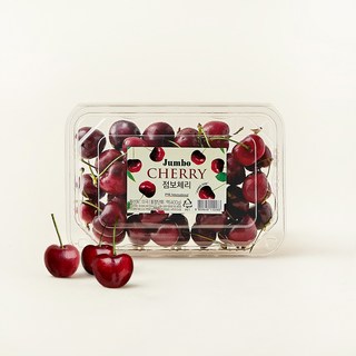항공직송 점보 체리, 400g, 1팩