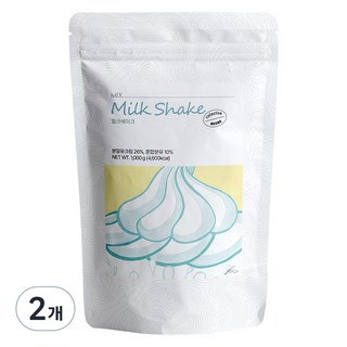 베오베 밀크쉐이크 파우더, 1kg, 2개, 1개입
