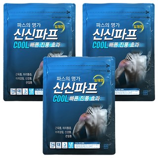 신신제약 신신파스 신신파프 쿨 파스, 5개입, 3개