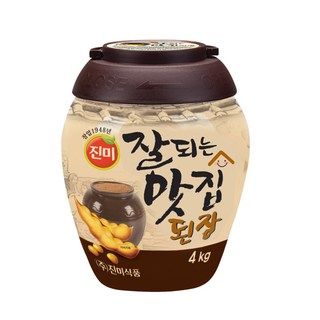 진미 잘 되는 맛집 된장 4kg (1개) 집된장추천