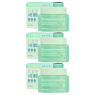토니모리 어성초 시카 쿨링 수분 크림, 100ml, 3개