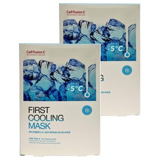Cell Fusion C 極致冰涼面膜 Set 5片, L30舒緩代碼, 強效保濕, 2盒