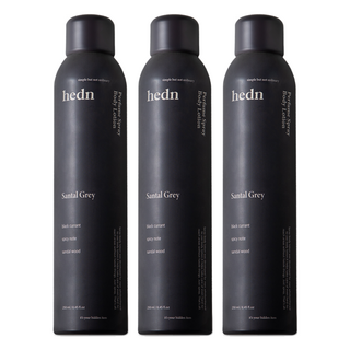 hedn 퍼퓸 스프레이 바디로션 상탈 그레이향, 250ml, 3개