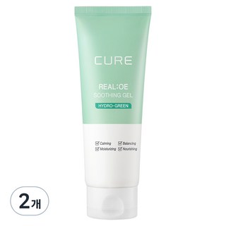 김정문알로에 큐어 수딩젤 사용 모습