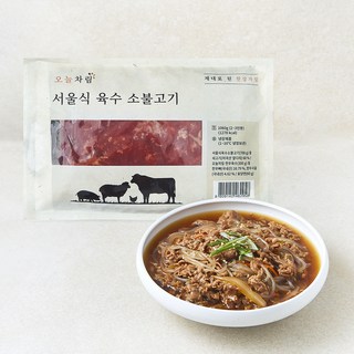 오늘차림 서울식 육수 소불고기 700g + 육수 300g + 당면 60g 2~3인분, 1.06kg, 1세트