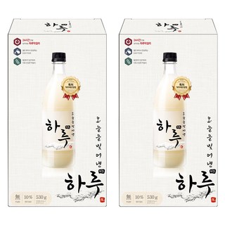 찬샘 하루 막걸리 키트, 530g, 2개