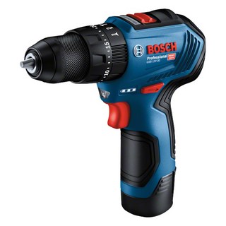 BOSCH 博世 GSB 12V-30 12V鋰電免碳刷震動電鑽起子機 2.0Ah雙電, 1個