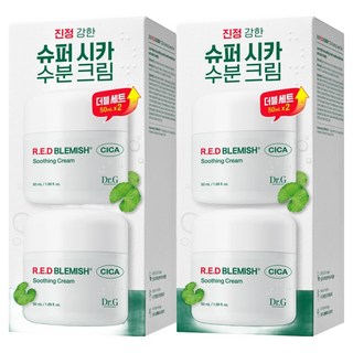 닥터지 레드 블레미쉬 시카 수딩 데이크림 듀오, 50ml, 4개