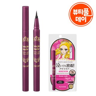 키스미 히로인메이크 스무스 리퀴드 아이라이너 N 0.4ml, 딥블랙, 1개