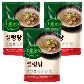 비비고 설렁탕, 500g, 3개