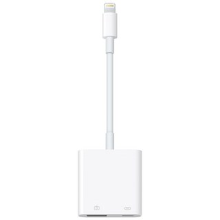 Apple 정품 라이트닝 USB3 카메라 어댑터 사용 모습