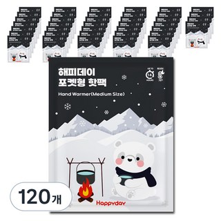 해피데이 포켓용 핫팩 100g