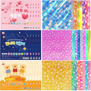 영아트 다모아 색종이 3종세트C, 3종, 120개