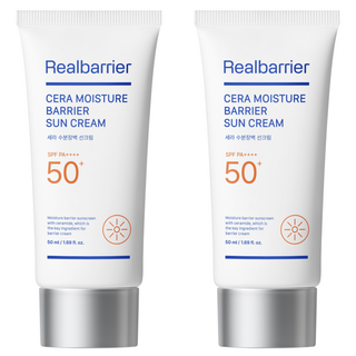 리얼베리어 세라 수분 장벽 선크림 SPF50+ PA++++, 50ml, 2개