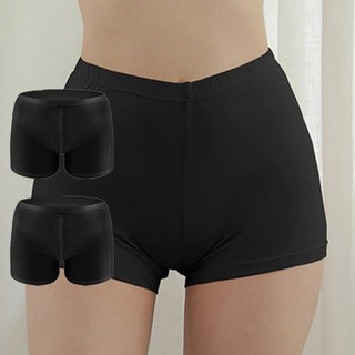 여성용 보들 면스판 2부 속바지