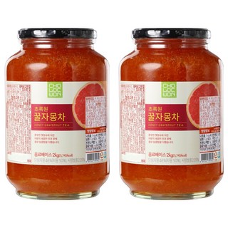 초록원 꿀자몽차, 2kg, 1개입, 2개