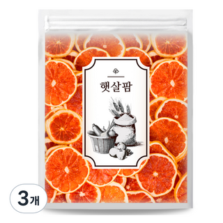 햇살팜 건조 자몽 슬라이스, 3개, 50g