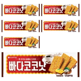 롯데제과 빠다코코낫, 100g, 6개