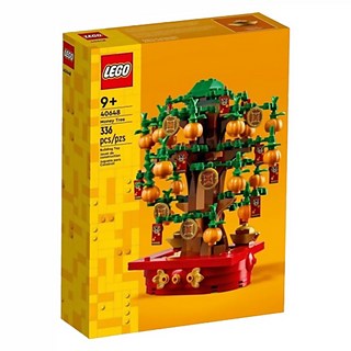 LEGO 樂高 積木 金錢樹, 336片零件，組裝樂趣無窮, 1盒