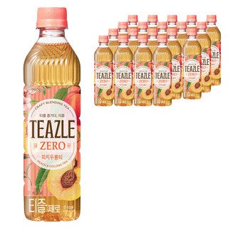티즐 제로 피치우롱티 제로칼로리 블렌딩티 이미지