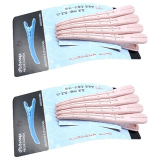 바다가 퍼펙트 헤어클립 4p, 피치핑크, 2개