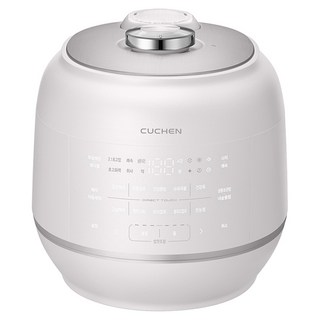 [10% 환급가전] 쿠첸 121 마스터 플러스 올스테인리스 전기압력밥솥 6인용, CRT-PBWP0610SR, BlossomWhite