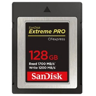 SanDisk Extreme PRO CFexpress Type B 記憶卡 原廠保固, 128GB, 1個