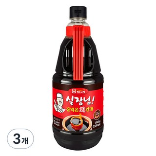 움트리 실장님 잘익은 회 간장, 1.9kg, 3개