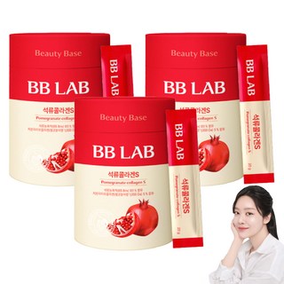 BB LAB 科研 紅石榴膠原蛋白果凍條S 30條入, 600g, 3罐