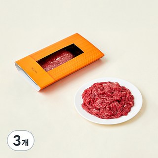 설로인 1++(7) 한우 불고기용 (냉장), 300g, 3개