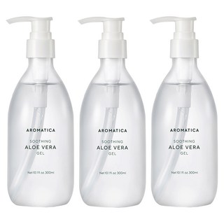 아로마티카 수딩 알로에 베라 젤, 500ml, 3개