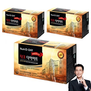 뉴트리디데이 다크 다이어트 아메리카노맛, 135g, 3개