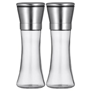 비모던 304 스텐 소금 후추 입자조절 그라인더, 210ml, 2개