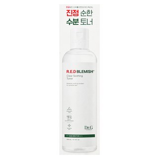Dr. G 輕透舒膚化妝水, 300ml 小瓶裝, 敏感肌適用, 蘆薈成分, 1瓶