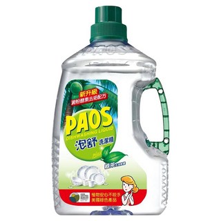 泡舒 洗潔精 綠茶, 澱粉酵素去垢配方 快速去油除腥, 2.8kg, 1桶