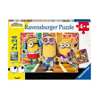 Ravensburger 德國維寶 拼圖 小小兵2 兩入組 (2*24片), 48片, 1盒