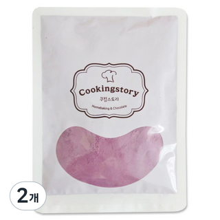 쿠킹스토리 자색고구마분말, 100g, 2개