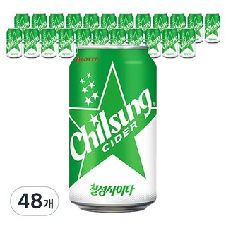 칠성사이다, 350ml, 48개