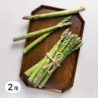 국내산 아스파라거스, 500g, 2개