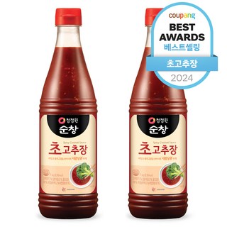청정원순창 초고추장, 1kg, 2개