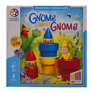 SMART GAMES 小精靈捉迷藏 GNOME SWEET GNOME學前拼圖遊戲，適合3-7歲兒童, 不適用, 和誼創新, Multiple colors