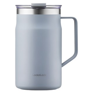 락앤락 메트로 머그 텀블러, 프렌치블루, 600ml, 1개